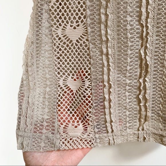 lacey sheer blouse - Picture 8 of 8